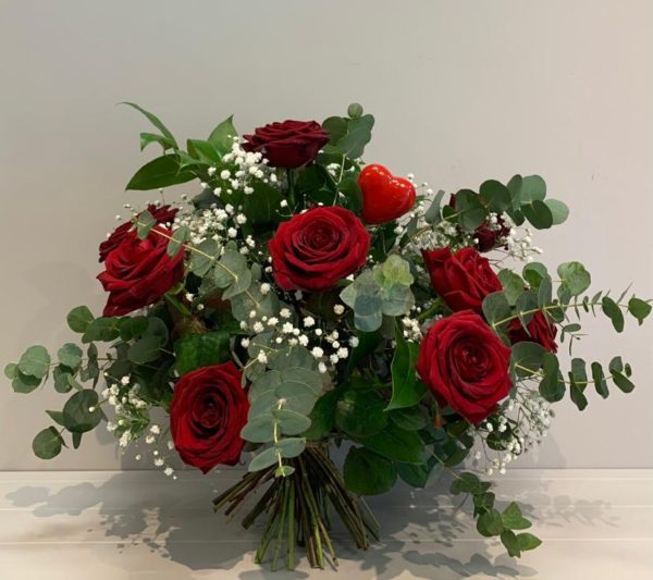 Dozen Red Roses Bouquet - Image 2