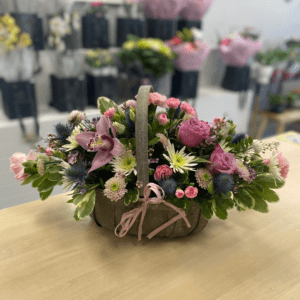 Flower Basket Bouquet